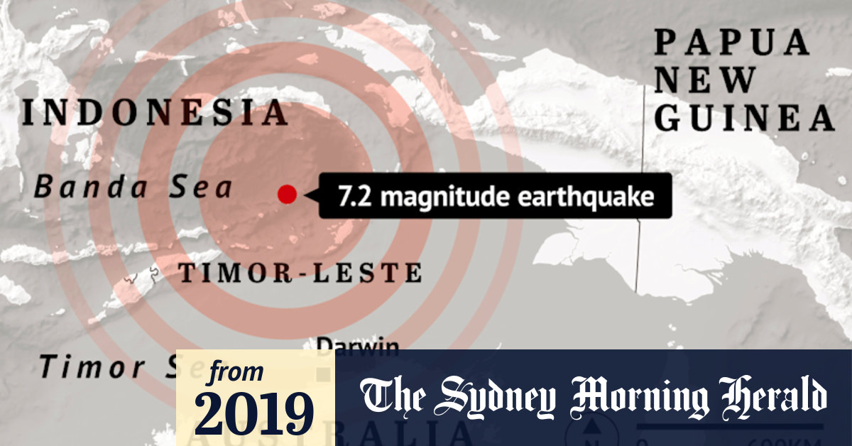 Darwin earthquake: Parts of CBD evacuated after large quake in Banda Sea